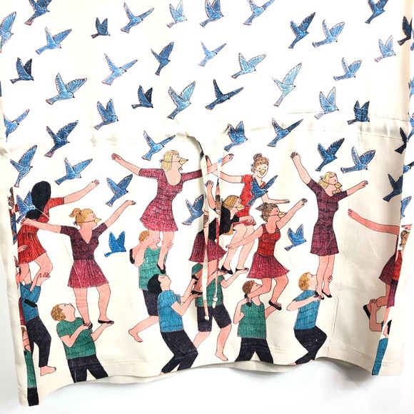 Marion Fayolle x Cotélac Bird People Dress - Picture 8 of 9